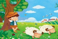 Cậu bé chăn cừu và cây đa cổ thụ