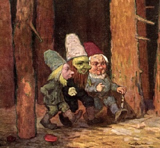 truyện cổ tích ba người lùn trong rừng grim
